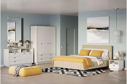 Тумба-Комод Moreli Kuba FK-0002 з ящиками та дверцятами 1580х900х450мм Білий - мініатюра 3