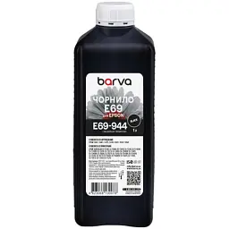 Чорнило Barva Epson T69, 1 л, Pigm, Black (E69-944)