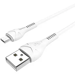 USB Cable Hoco X37 Cool Power MicroUSB White 1m - мініатюра 2