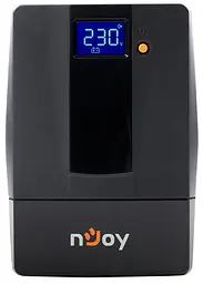Джерело безперебійного живлення NJOY Horus Plus 600 (PWUP-LI060H1-AZ01B) Lin.int., AVR, 2 x євро, USB, LCD, пластик