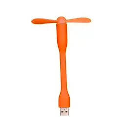 Вентилятор мобільний USB помаранчевий - мініатюра 3