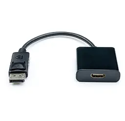 Конвертер-перехідник Atcom DisplayPort (M) — HDMI (F) 10 см
