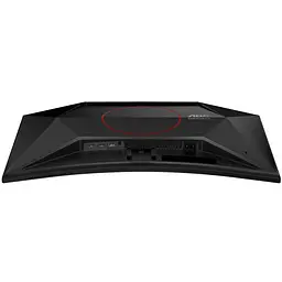 Монітор TFT 27" AOC C27G42E, VA, 180Гц, вигнутий,  2хHDMI, DP, колонки, чорно-червоний (C27G42E) - мініатюра 2