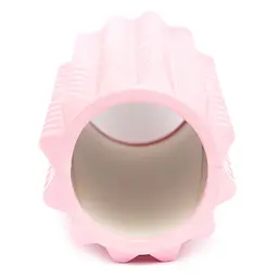 Масажний ролик Cornix EVA 33 x 14 см (валик, ролер) XR-0326 Light Pink - мініатюра 4