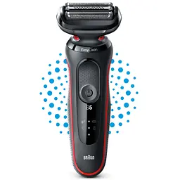 Електробритва Braun Series 5 51-R1000s BLACK / RED - мініатюра 7