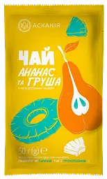 Чай Ананас та груша ТМ АСКАНІЯ