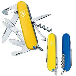Ніж Victorinox Climber Ukraine Жовто-синій (1.3703.8.2)