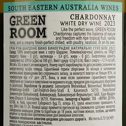 Вино Green Room Chardonnay біле сухе 0.75 л - мініатюра 4