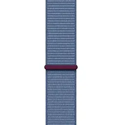 Смарт-годинник Apple Watch Series 9 GPS 41mm Silver Aluminum Case with Winter Blue Sport Loop (MR923) - мініатюра 4