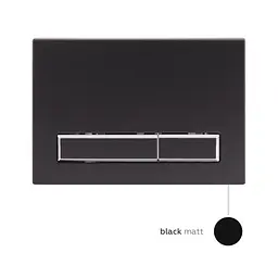 Набір Qtap інсталяція 3 в 1 Nest QT0133M425 з панеллю змиву лінійною QT0111M08V1091MB + унітаз з сидінням Crow QT05335170W, Білий - мініатюра 8