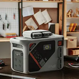 Зарядний пристрій Litheli U20 для двох Power Bank - мініатюра 2