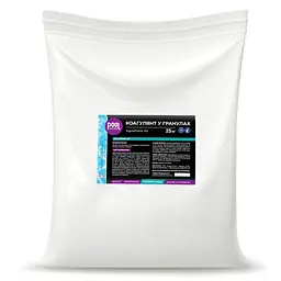 Коагулянт у гранулах POOLMAN AQUAFLOCK AS, 25 кг для очищення води басейну
