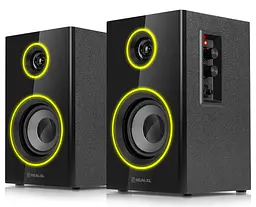 Компьютерные колонки 2.0 REAL-EL RS415 20Вт RGB Bluetooth Black - мініатюра 6
