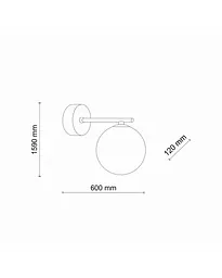 Бра Tk Lighting 4778 Estera G9 6W IP20 - мініатюра 3