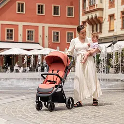 Прогулянкова коляска FreeON Dynamic pink (82597) - мініатюра 12