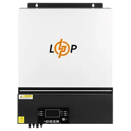 Гібридний сонячний інвертор (ДБЖ) LPW-HY-MAX-8000VA (8000Вт) 48V 80A MPPT 90-450V - мініатюра 3