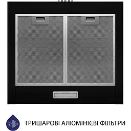 Витяжка Minola HK 5214 BL 700 LED - мініатюра 5