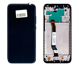Дисплей Xiaomi Redmi Note 8 чорний + рамка