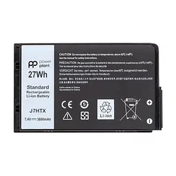 Акумулятор до ноутбука DELL Latitude 12 7202 (J7HTX) 7.4V 3600mAh PowerPlant (NB441945)