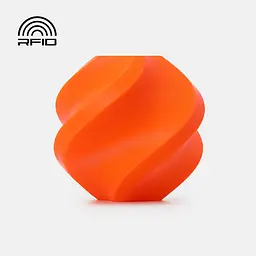 Пластик для 3D друку Bambu Lab PETG Basic помаранчевий (Orange, 30301), філамент 1.75 мм, 1 кг, без котушки