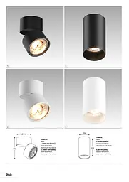Точковий світильник Zuma Line 92680 TUBA SL 1 BLACK - мініатюра 3