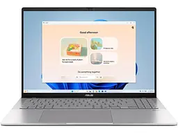 Ноутбук Asus VivoBook S16 M3607GA Cool Silver (M3607GA-SH010, 90NB17M2-M000B0)