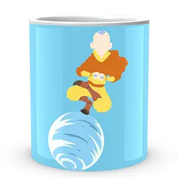 Кухоль GeekLand Аанг Avatar: The Last Airbender Aang AV 02.002 330 мл білий - мініатюра 2