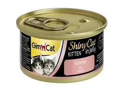 Консерви для котів GimCat Shiny Kitten Для кошенят з куркою 70 г (4002064413341) - мініатюра 1