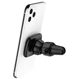 Автотримач Hoco CA65 Magnetic Air Outlet Holder (Black) [50753] - мініатюра 3