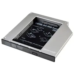 Фрейм-перехідник Grand-X HDD 2.5'' to notebook 12.7 mm ODD SATA/mSATA (HDC-25)