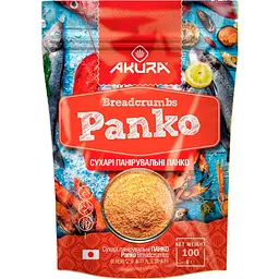 Панірувальні сухарі Akura Panko, 100 г