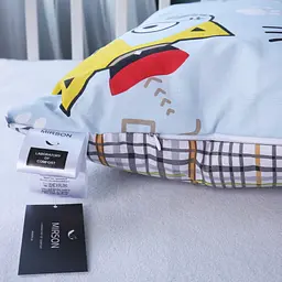 Наволочка MirSon Бязь 18-0007 Cool Cat 40х60 см бежева (2200010262452) - мініатюра 3