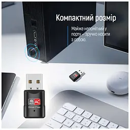 Мережева карта Wi-Fi ColorWay CW-AD-W2 - мініатюра 8