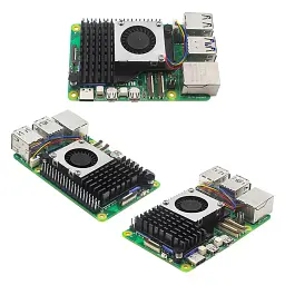 Радіатор охолодження для Мікро ПК Raspberry Pi з вентилятором для Raspberry Pi 5 (RA800) - мініатюра 4