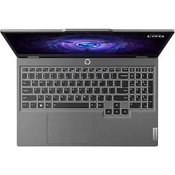 Ноутбук Lenovo 15.6 LOQ 15IRX9 FHD IPS/Intel i5-13450HX/16GB/1TB/RTX 4050/DOS/Luna Gray (83DV01F0RA) - мініатюра 4