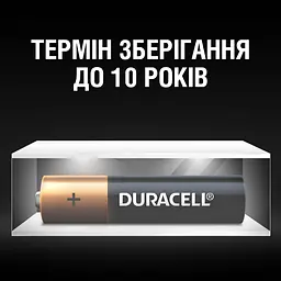 Лужні батарейки мізинчикові Duracell Basic 1.5 V АAA LR03/MN2400, 12 шт. - мініатюра 7