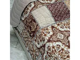 Покривало ARCLOUD 180*210 DOUBLE FACE Porpoise+Printed 10040 ZIGZAG BIG сумка - мініатюра 4