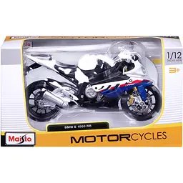 Мотоцикл іграшковий Maisto BMW S1000RR в масштабі 1:12 (31101-10042) - мініатюра 12