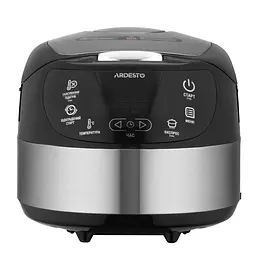 Мультиварка Ardesto Ardesto 860Вт 5л електронне керування корзина для фритюру метал/пластик сріблястий - мініатюра 4