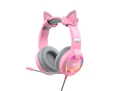 Ігрові навушники з мікрофоном HAVIT HV-H2233d Cat Pink HAVIT (27340-000)