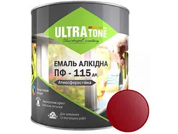 Емаль алкідна ПФ-115 ULTRA TONE вишневий 0.9кг