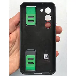 Оригнальний силіконовий чохол Samsung Silicone Grip Cover для Samsung Galaxy S23 EF-GS911TBEGRU Black - мініатюра 14