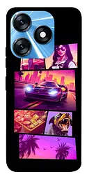 TPU чохол Demsky GTA vibes для TECNO Spark 10 Pro