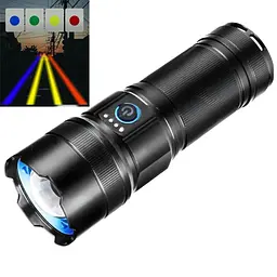 Ліхтар AK180 WHITE LASER LED PM30-TG Power Bank, ЗУ Type-C, zoom, 5 фільтрів (47476-AK180_494) - мініатюра 5