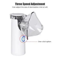 Ультразвуковий інгалятор Mesh Nebulizer JSL-W302 для дорослих та дітей ручний небулайзер - мініатюра 2