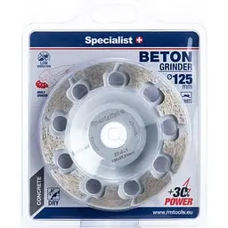 Диск алмазний шліфувальний Specialist+ Beton 125 мм (37-001)