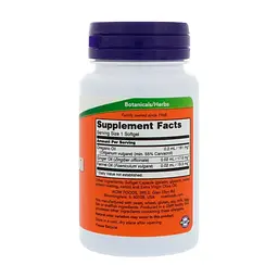 Трави Now Foods Масло Орегано, Oregano Oil, 90 гелевих капсул (NOW-04732) - мініатюра 2