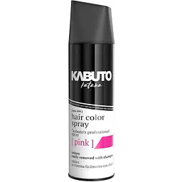 Камуфлюючий спрей для волосся Kabuto Pro Hair Coloring Mech Spray Pink 150 мл