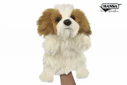М'яка іграшка на руку Hansa Hansa Ши-тцу, серія Puppet, 37 см - мініатюра 2