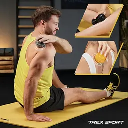 Набір масажних м'ячів Trex Sport TX-003MSB 3в1 для йоги та фітнесу PVC - мініатюра 14